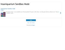 Tablet Screenshot of i-sandboxmode.blogspot.com