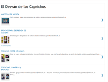Tablet Screenshot of eldesvandeloscaprichos.blogspot.com