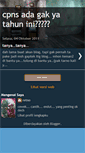 Mobile Screenshot of cpnsdanlowongankerja.blogspot.com