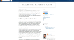 Desktop Screenshot of burnhandlingtips.blogspot.com