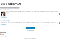 Tablet Screenshot of cineytelenovelas.blogspot.com