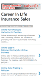 Mobile Screenshot of careerinlifeinsurancesales.blogspot.com