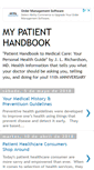 Mobile Screenshot of mypatienthandbook.blogspot.com