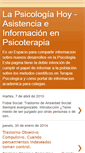 Mobile Screenshot of la-psicologia-hoy.blogspot.com