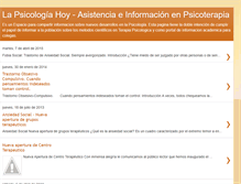Tablet Screenshot of la-psicologia-hoy.blogspot.com