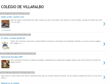 Tablet Screenshot of colegiodevillaralbo.blogspot.com