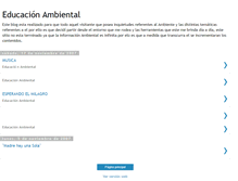 Tablet Screenshot of ambienteyeducaciones.blogspot.com