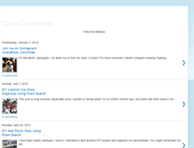Tablet Screenshot of chica-de-belleza.blogspot.com