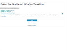 Tablet Screenshot of healthtransitions.blogspot.com