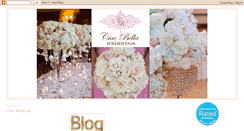 Desktop Screenshot of ciaobellaweddings.blogspot.com