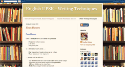 Desktop Screenshot of englishupsr-writingtechniques.blogspot.com