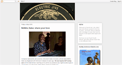 Desktop Screenshot of electricjive.blogspot.com