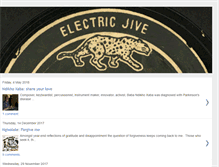 Tablet Screenshot of electricjive.blogspot.com