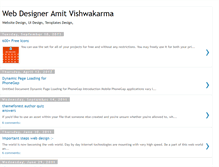 Tablet Screenshot of amit-vishwakarma.blogspot.com