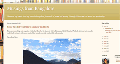 Desktop Screenshot of bangalorepoet.blogspot.com