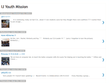 Tablet Screenshot of chijkc-youthmission.blogspot.com