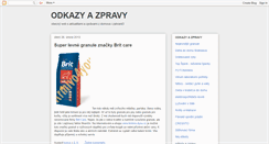 Desktop Screenshot of odkazy-zpravy.blogspot.com