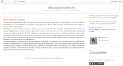 Desktop Screenshot of ipromesisposi.blogspot.com