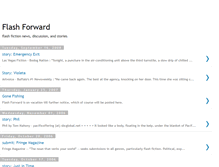 Tablet Screenshot of flashforwardfiction.blogspot.com