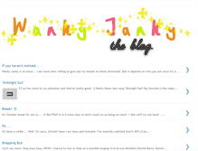 Tablet Screenshot of jankywanky.blogspot.com