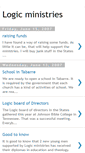 Mobile Screenshot of logic-ministries.blogspot.com