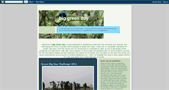 Desktop Screenshot of biggreenday.blogspot.com