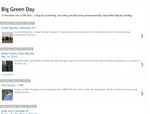 Tablet Screenshot of biggreenday.blogspot.com