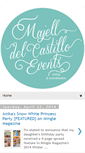 Mobile Screenshot of majelldelcastilloevents.blogspot.com