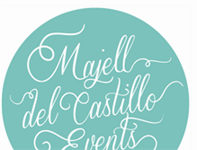 Tablet Screenshot of majelldelcastilloevents.blogspot.com