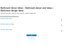 Tablet Screenshot of bathroomideaspics.blogspot.com