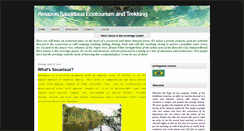 Desktop Screenshot of amazonecotourism.blogspot.com