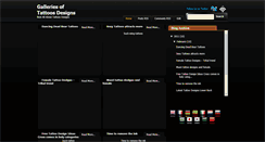 Desktop Screenshot of gallerine-tattoos.blogspot.com