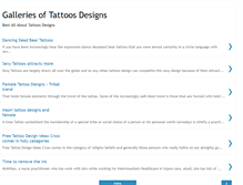 Tablet Screenshot of gallerine-tattoos.blogspot.com