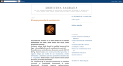 Desktop Screenshot of medicinasagrada.blogspot.com