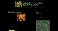 Desktop Screenshot of halteterrenative.blogspot.com