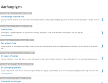 Tablet Screenshot of aarhuspigen.blogspot.com