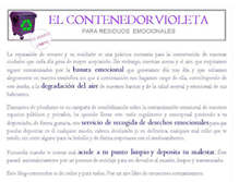 Tablet Screenshot of elcontenedorvioleta.blogspot.com