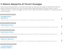 Tablet Screenshot of ilmisteromazzarino.blogspot.com