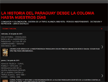 Tablet Screenshot of librosdehistoriaparaguay.blogspot.com