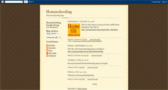 Desktop Screenshot of homeschooling.blogspot.com