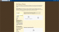 Desktop Screenshot of myharrypotterpodcastsandtours.blogspot.com