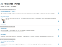 Tablet Screenshot of nitziesfavouritethings.blogspot.com