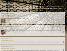 Tablet Screenshot of forevercatholiclady.blogspot.com