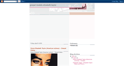 Desktop Screenshot of gnepal-models-elizabeth.blogspot.com