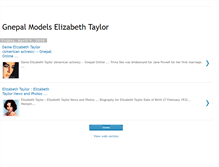 Tablet Screenshot of gnepal-models-elizabeth.blogspot.com