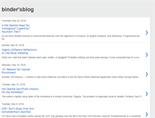 Tablet Screenshot of denisbinder.blogspot.com