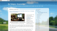 Desktop Screenshot of churchofscientology.blogspot.com