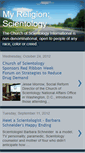 Mobile Screenshot of churchofscientology.blogspot.com
