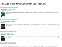 Tablet Screenshot of new-age-rides.blogspot.com