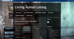 Desktop Screenshot of listingrumahlelong.blogspot.com